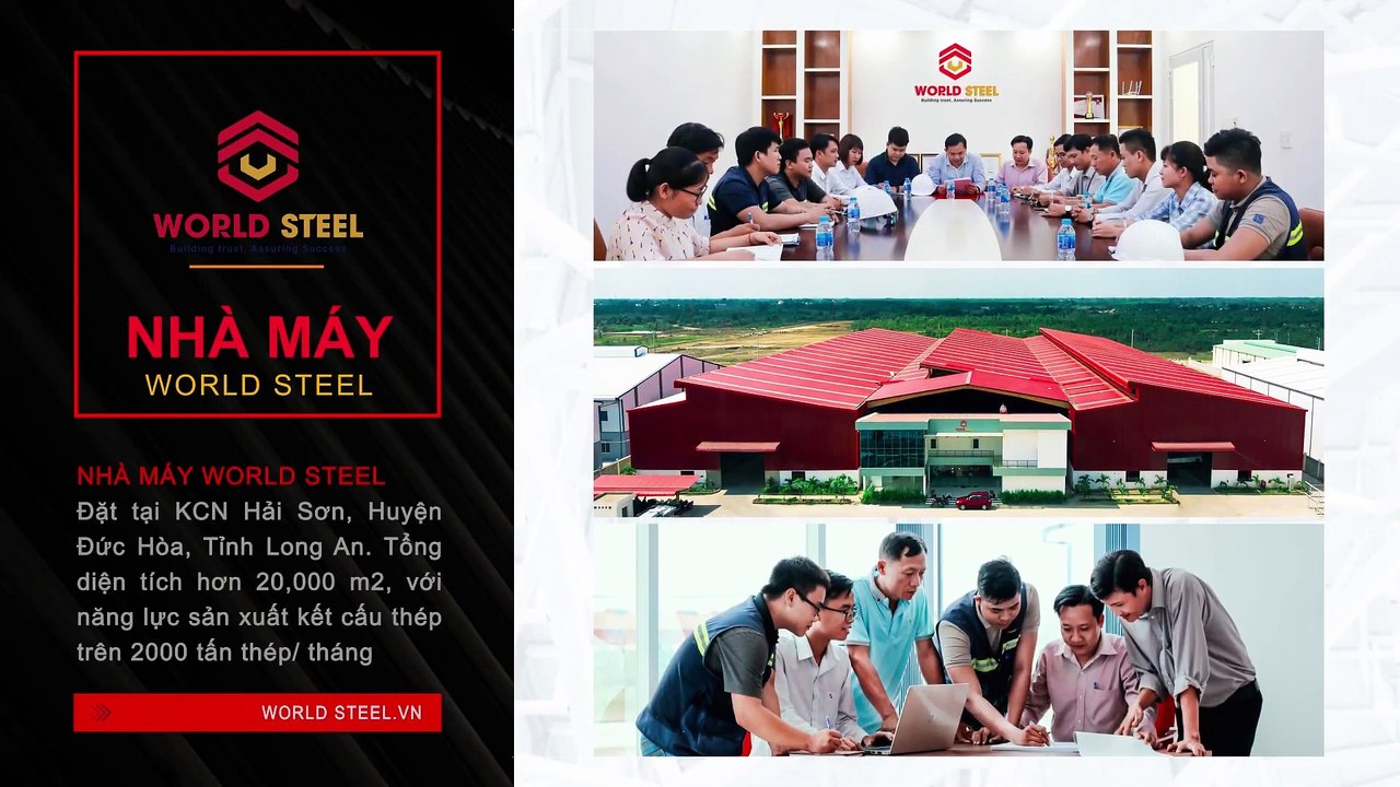 NĂNG LỰC NHÀ MÁY WORLD STEEL