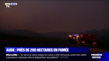 Incendie dans l'Aude: près de 200 hectares sont partis en fumée à Conques-sur-Orbiel