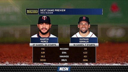 Nathan Eovaldi Takes Hill As Red Sox Look To Take Series Finale Vs. Twins