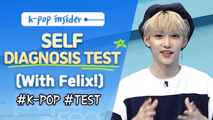 [Pops in Seoul] 'Self Diagnosis Test' with Felix(필릭스, Stray Kids), "Are You a Die-Hard K-pop Fan?"