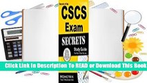 Online Secrets of the CSCS Exam Study Guide: CSCS Test Review for the Certified Strength and