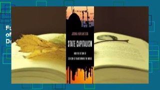 Full E-book Leviathan, Inc.: The Return of State Capitalism and the Corrosion of Democracy  For Full