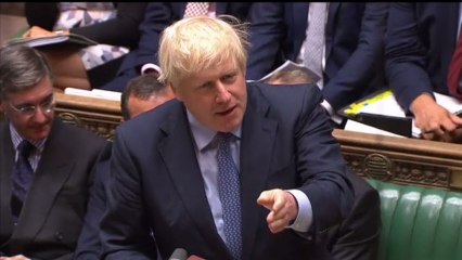 El Parlamento británico humilla a Boris Johnson.