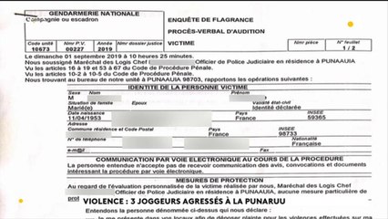 Trois sexagénaires violemment agressés à la Punaruu