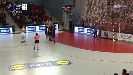 Lidl Starligue  (J1) :  Nîmes convaincant contre Ivry