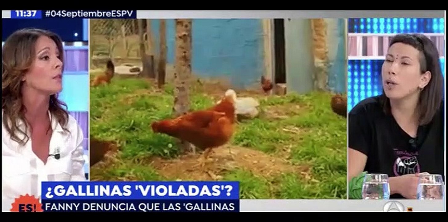 María Jamardo destapa a la desequilibrada que critica que las gallinas sean violadas a la par que defiende al asesino Rodrigo Lanza