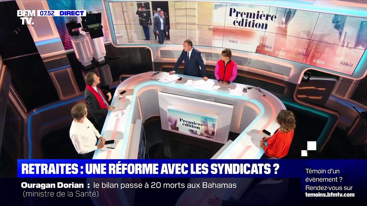Retraites, une réforme avec les syndicats ? - 05/09