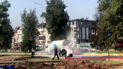 Antalya'da LPG tankerinde yangın (2)