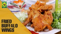 Restaurant Style Fried Buffalo Wings | Lazzat | Masala TV Shows | Samina Jalil