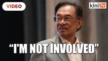 Sex clips: I don't want to be involved in this, says Anwar