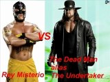 Batista VS the undertaker randy orton jeff hardy big daddy v
