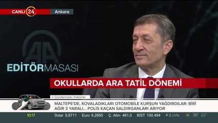 Kasım ve nisan aylarında ara tatil