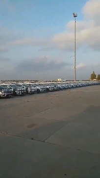 Yüzlerce araç gece yarısı Yenikapı’ya getirildi