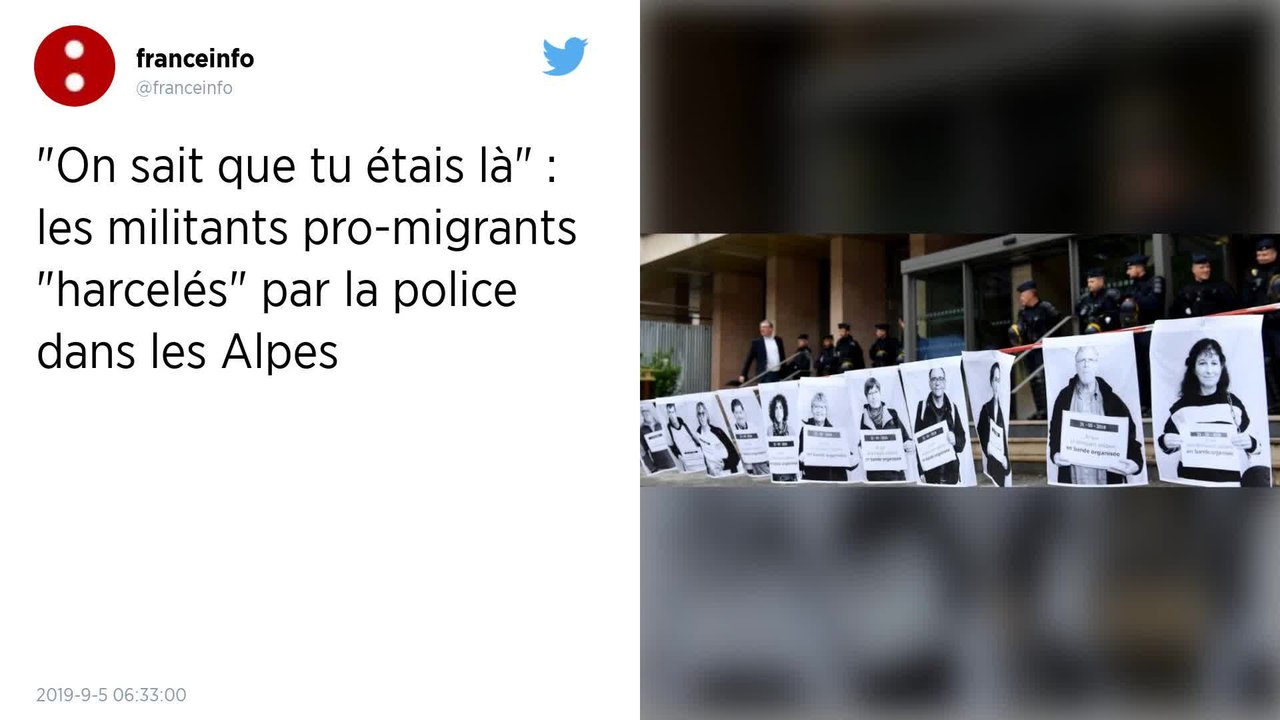 Des militants pro-migrants « harcelés » par la police dans les Hautes-Alpes, selon Human Rights Watch