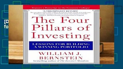 [Doc] The Four Pillars of Investing: Lessons for Building a Winning Portfolio