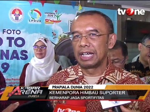 Kemenpora Imbau Suporter Timnas Tetap Menjaga Keamanan