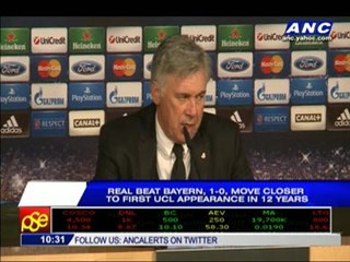 Real Madrid beats Bayern, 1-0