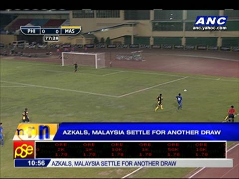 Azkals settle for goalless draw with Malaysia