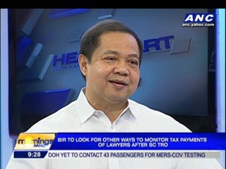 BIR to look for other ways to monitor lawyers' tax payments