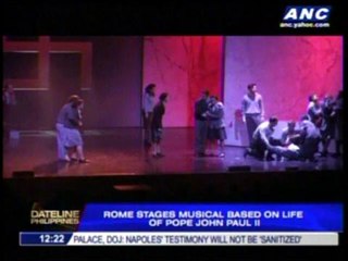 Download Video: Rome stages musical based on life of Pope John Paul II