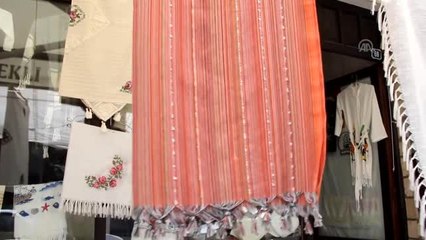 57 yıldır dokuma tezgahının başında