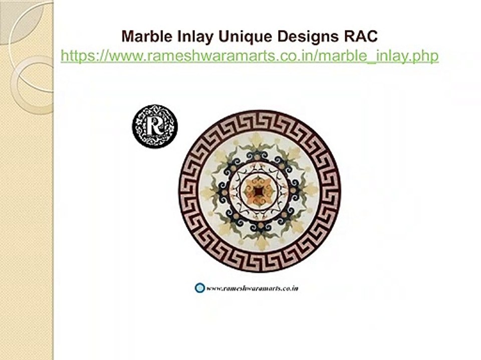 Marble Inlay Unique Designs RAC