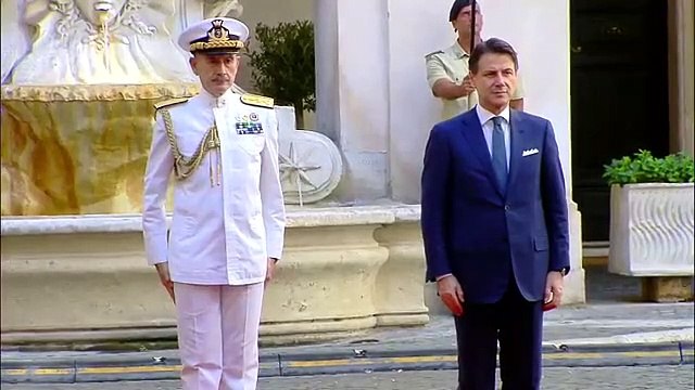 Roma - Governo Conte 2 , l'arrivo del premier al Quirinale (05.09.19)