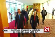 Polémica declaración de Bolsonaro desata críticas en Chile