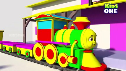 Numbers Train 1 to 10 | నంబర్స్ ట్రైన్ | Numbers Song for Children| Learn Numbers | KidsOneTelugu