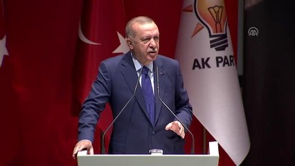Erdoğan: "Ülkemize yönelik yaptırım tehditleri bizi korkutmaz, geri adım attırmaz, tam tersine...