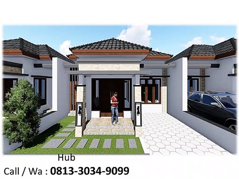 ELEGAN | CALL/WA 0813-3034-9099 | Jasa Desain Rumah Minimalis Modern