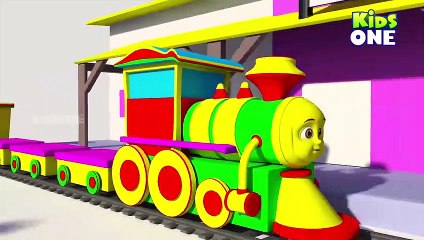 Numbers Train 1 to 10 | నంబర్స్ ట్రైన్ | Numbers Song for Children| Learn Numbers | KidsOneTelugu