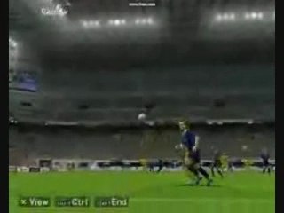 Recoba !!! Coup du Foulard