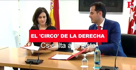 El 'circo' de la derecha: Ciudadanos salta a la pista