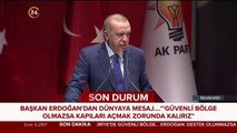 Cumhurbaşkanı Erdoğan Batı ülkelerine Suriyeliler mesajı
