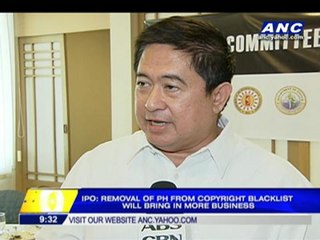 US removes PH from copyright blacklist