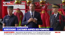 Agressions de pompiers: Christophe Castaner annonce qu'une 