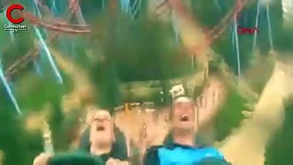 Hız treninde düşen telefonu havada kaptı