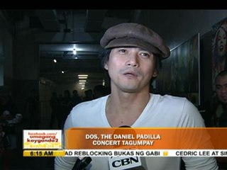 Daniel holds second birthday concert