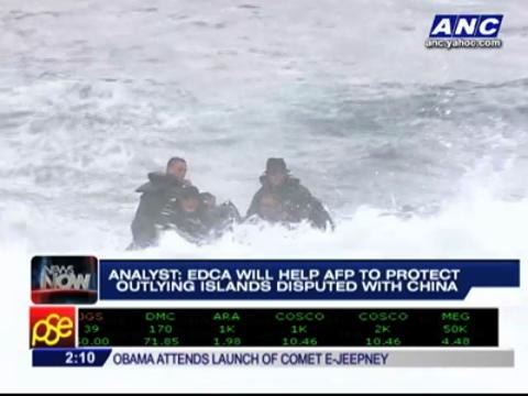 Defense deal will help PH protect disputed areas: analysts