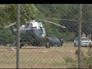 Obama heads to Fort Bonifacio