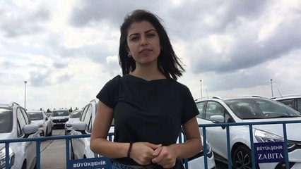 T24, ihtiyaç fazlası araçların sergilendiği Yenikapı'daydı