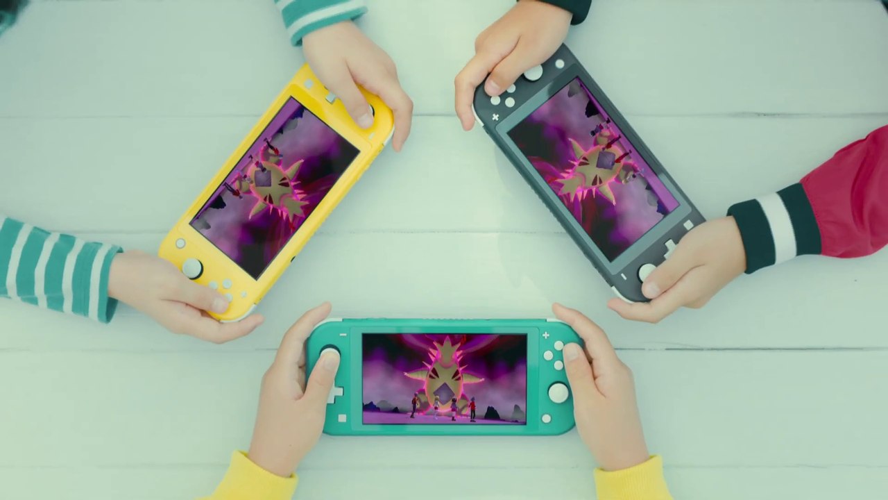 Nintendo Switch Lite - Pub Japon Pokémon Epée / Bouclier