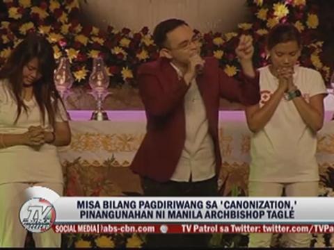 Pinoy Catholics celebrate sainthood of John Paul II, John XXIII