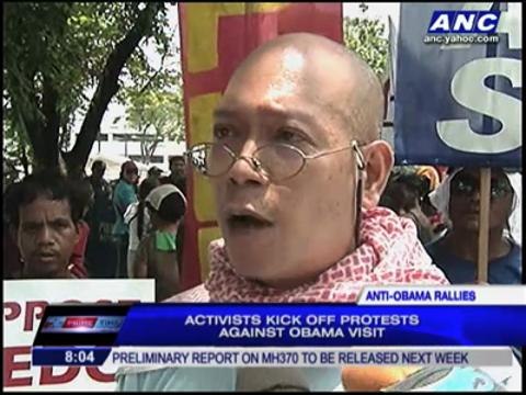 Activists warn of bigger protests vs Obama visit