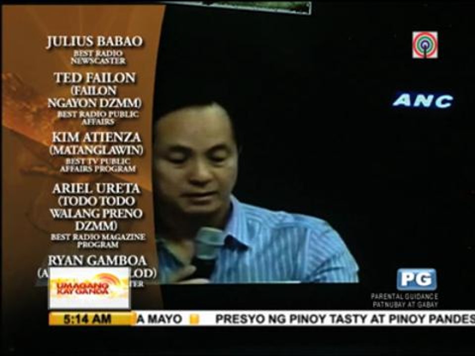 ABS-CBN wins big at KBP Golden Dove Awards