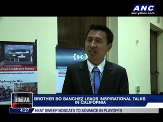 Bo Sanchez gives inspirational talk in California