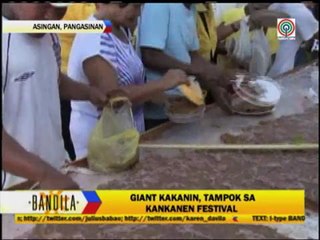 WATCH: 'Giant kakanin' headlines Pangasinan festival
