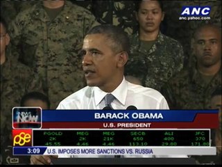 Obama inspects Comet e-jeepney
