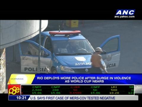 Rio deploys more police after surge in violence